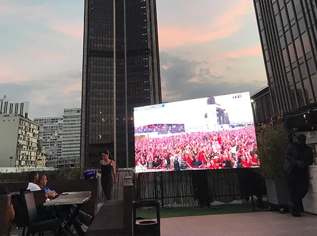 Football EURO 2024 : Retransmissions des matchs de football en direct sur écran géant