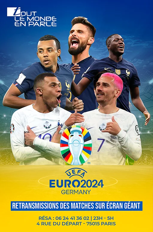 Retransmissions des matchs de Football de l'EURO 2024 sur écran géant