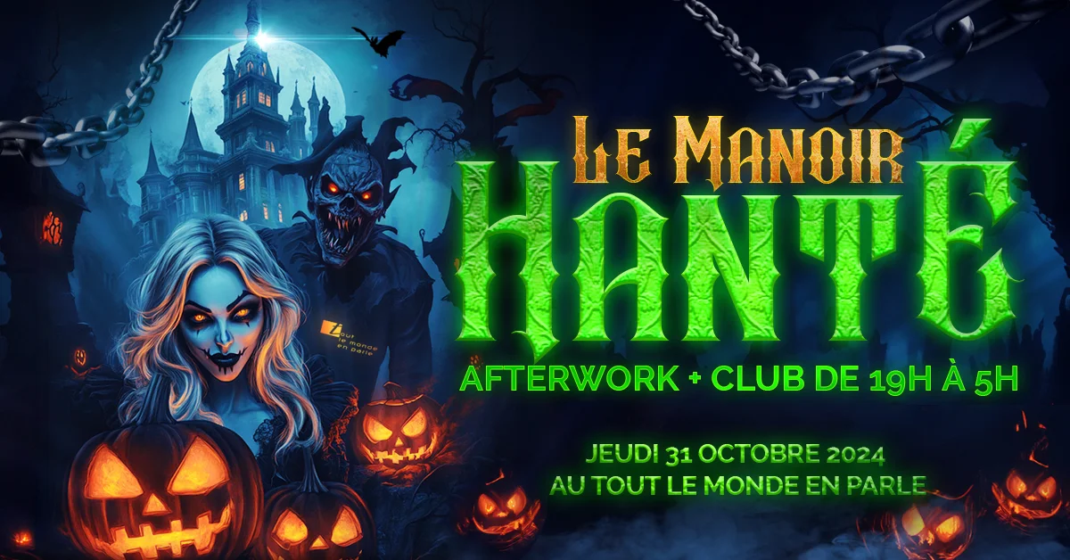 Soirée Halloween spéciale sur les toits de Paris au TLMP